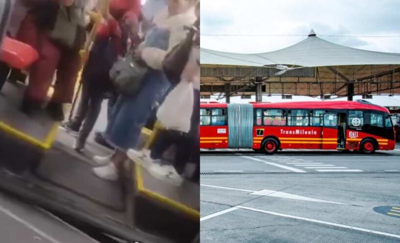 transmilenio se partió a la mitad