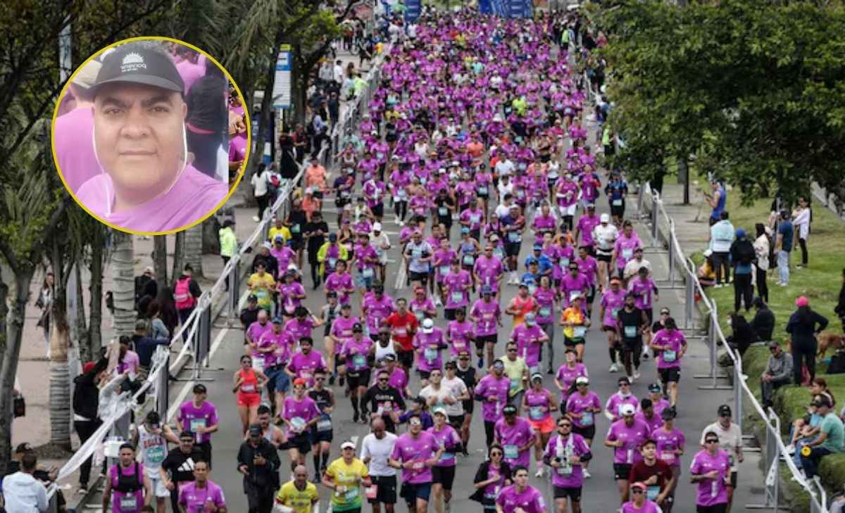 última foto que publicó el corredor que falleció en la Media Maratón de Bogotá