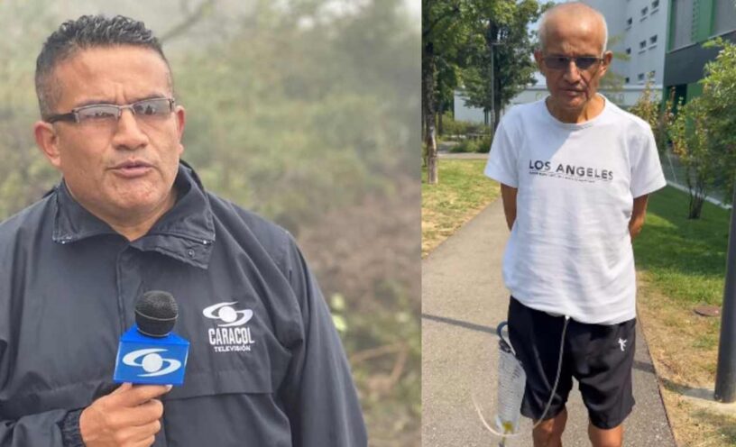 última publicación de Fredy Calvache antes de morir