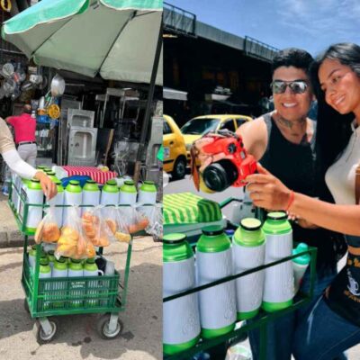 vendedora de tintos paisa cautivó las redes sociales