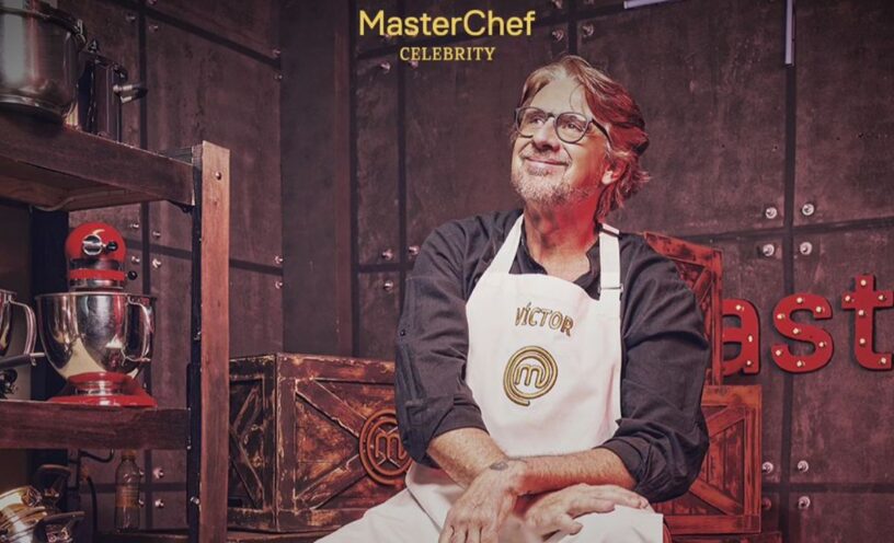 Víctor Mallarino estaba de presentador en MasterChef