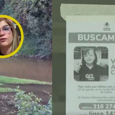 Vidente habló de la niña con síndrome de Down desaparecida en Cajicá