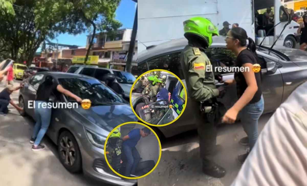 video de la mujer que encontró a su esposo con tres mujeres en Villavicencio|