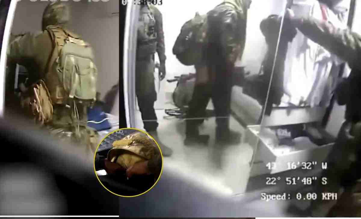 policías que se llevaron objetos de una casa en medio de un operativo