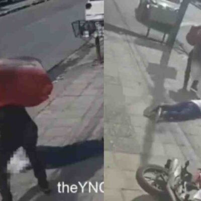 video de un hombre que le quito la vida al asesino de su mamá