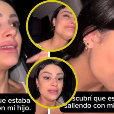 Video de una mujer que descubrió que su novio era en realidad su hijo