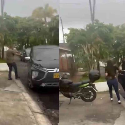 video del alcalde de El Dorado, Meta, saliendo de un motel
