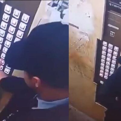 Video del celador que habló con un fantasma y quedó registrado en las cámaras de seguridad