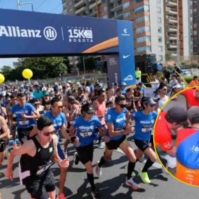 Video del corredor que murió en carrera Allianz 15k en Bogotá
