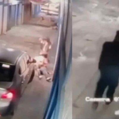 Video del hombre que descubrió a su esposa siendo infiel en un centro comercial