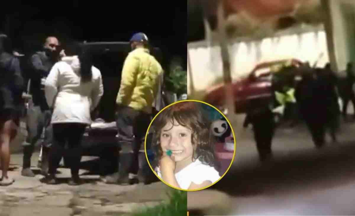 video del momento en que una niña murió en balacera en Cachipay