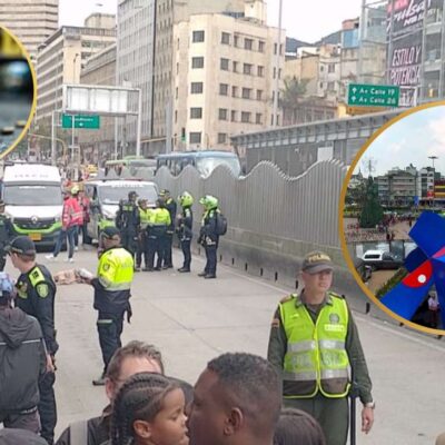 video del tiroteo en San Victorino, Bogotá