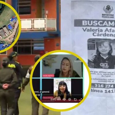video en el que la rectora del colegio de la niña con síndrome de Down señala a un responsable