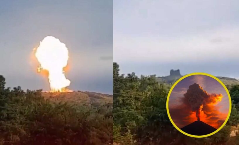 Video Erupción Volcán San José de Mulatos Turbo Antioquia
