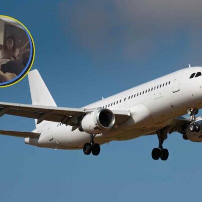 Pasajera se quita la ropa en pleno vuelo