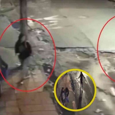 video que muestra el momento en que un hombre le quita la vida a una mujer