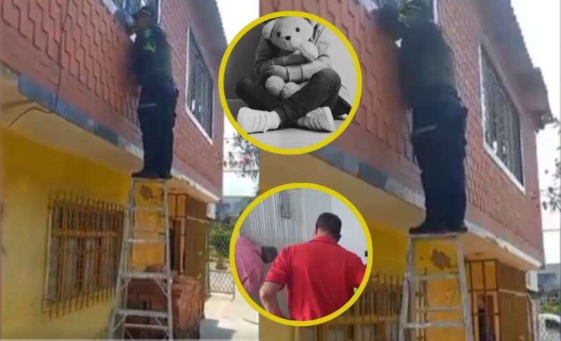 Niño fue encerrado y golpeado por sus padres en Cali