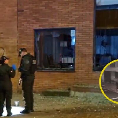 vídeo sobre la explosión en el Inpec.