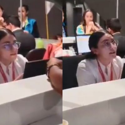 video viral de respuesta de asesora de aerolínea