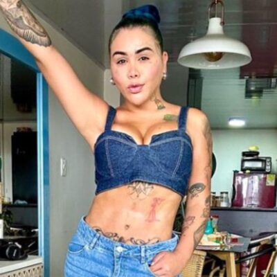 Yina Calderón fue mechoneada por un hombre