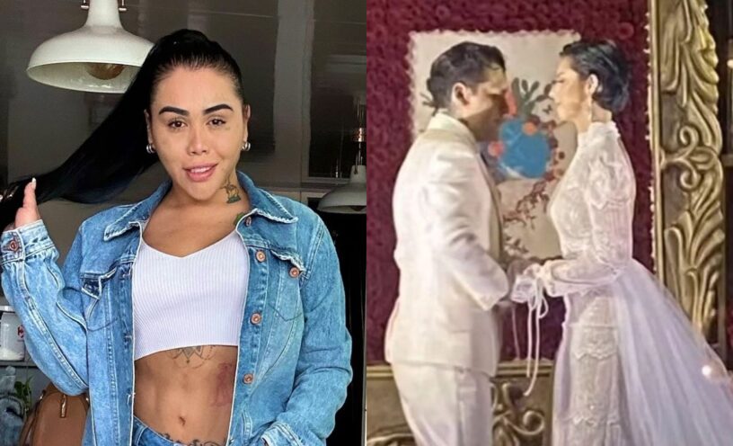 Yina Calderón reaccionó al matrimonio de Nodal y Ángela Aguilar
