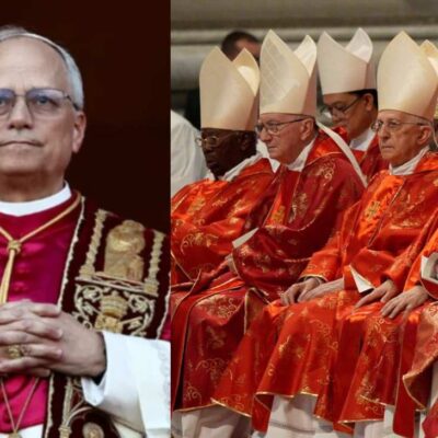 Reacción de cardenales ante el nuevo papa