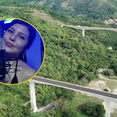 Video de Yulieth antes de lanzarse de un puente