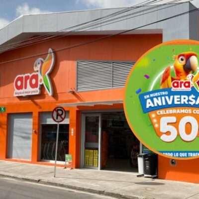 Tiendas Ara celebra aniversario con promociones