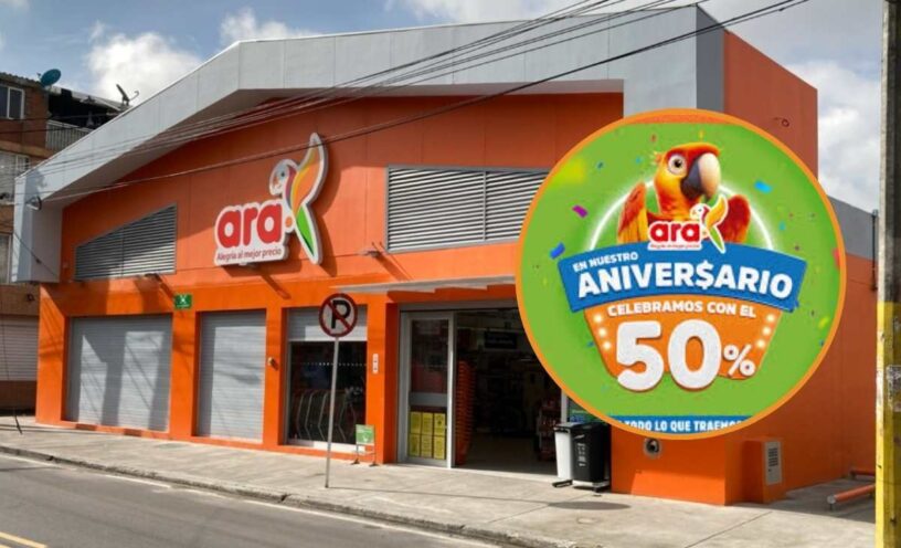 Tiendas Ara celebra aniversario con promociones