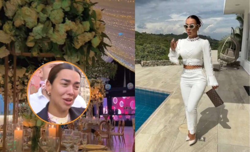Video de la lujosa boda de Angie Bonilla