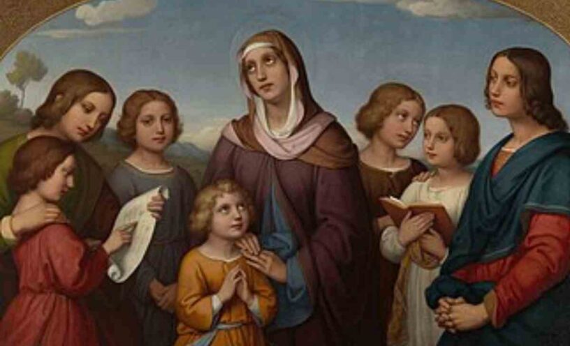 oración del santo del 18 de noviembre de 2025, Santa Felicitas