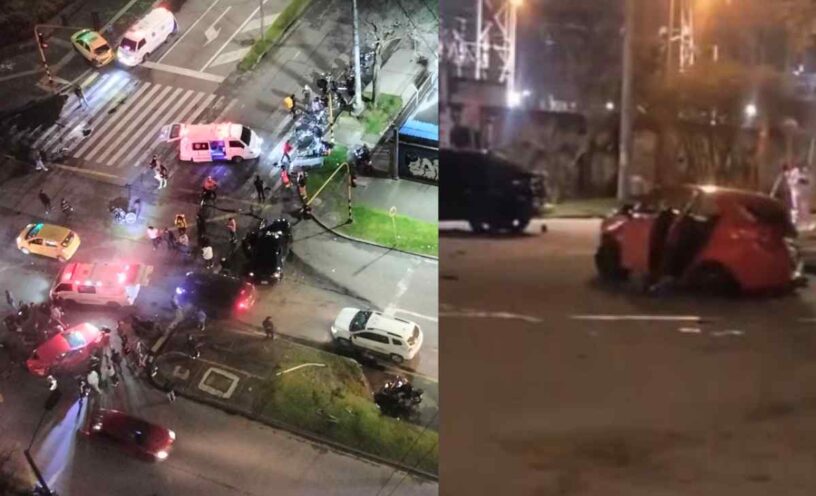 El error que cometió la policía en el 4cc1d3nt3 en Puente Aranda donde camioneta estrelló 3 carros