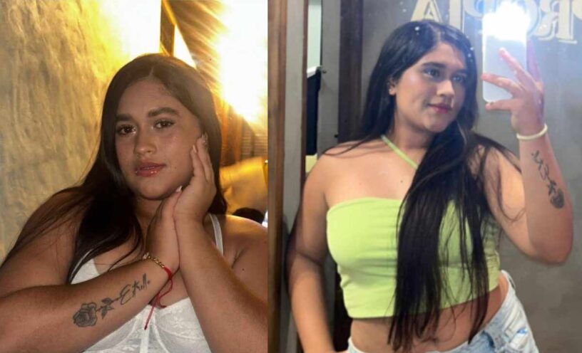 Emilia Castrillón joven de 19 años desaparecida en Antioquia