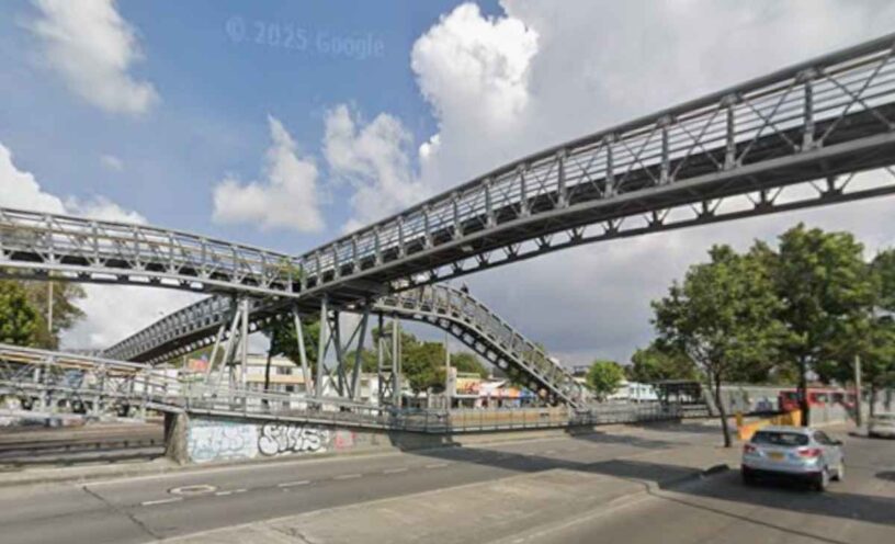 Esposo de mujer que cayó de puente en Bogotá contó la gravedad de las heridas
