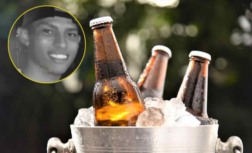 Joven murió luego de que se le explotara una botella de cerveza
