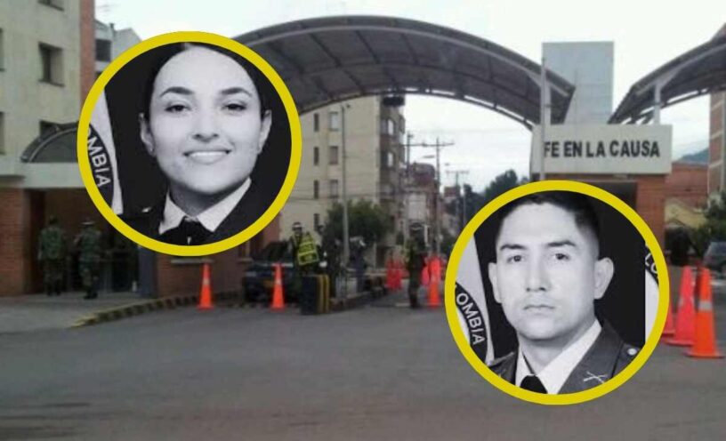 La foto que muestra momento previo antes del asesinato de la subteniente y muerte de su novio en Cantón Norte