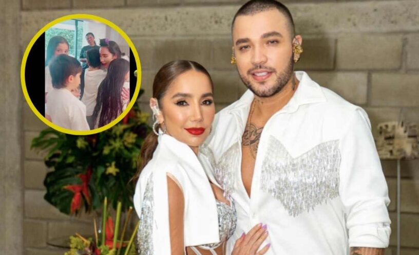 ¿Cuál fue la sorpresa que le dieron los hijos de Jessi Uribe a Paola Jara en su embarazo?