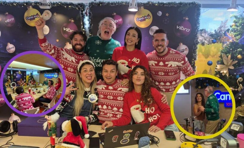 ¿Cómo fue la unión de Vibra y Candela para Navidad?