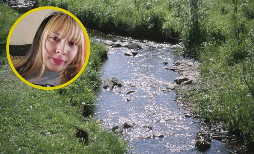 joven fue encontrada sin vida en un arroyo