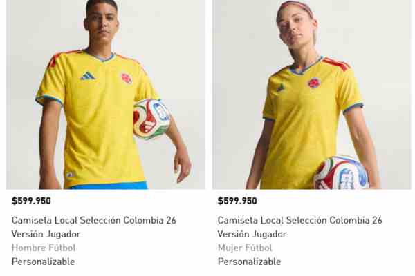 precio de la nueva camiseta de la Selección Colombia para el Mundial 2026