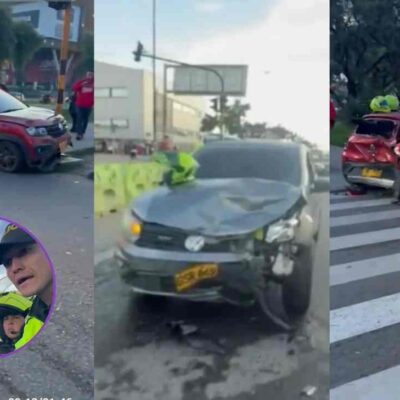 presunto conductor borracho causó accidente en Bogotá