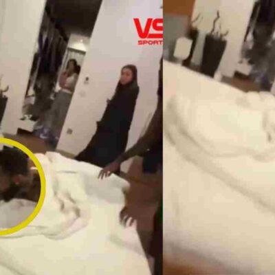 reconocido futbolista fue grabado siéndole infiel a su pareja