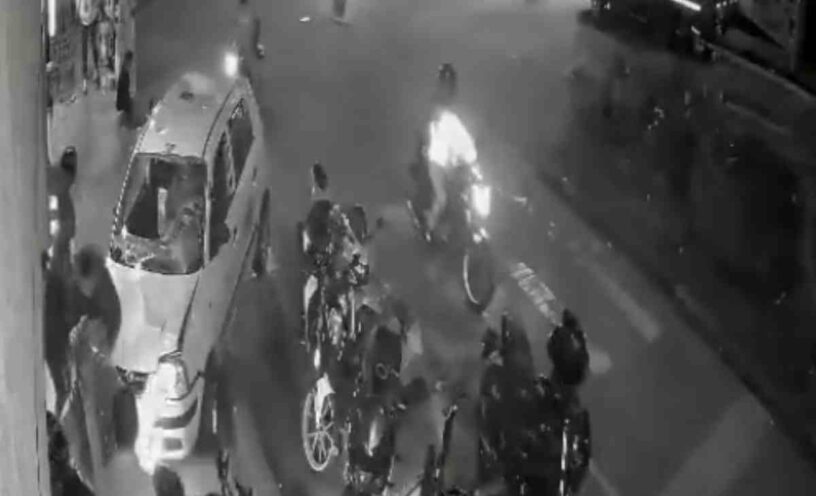Taxista que atropelló a 11 personas en Bogotá iba borracho