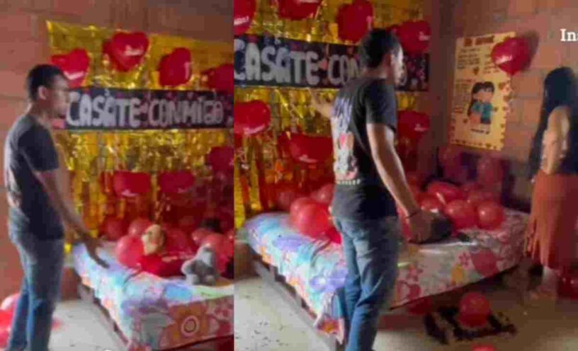 El video de la mujer que le propuso matrimonio a su novio y le dijo que no