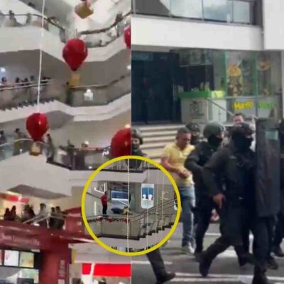 Videos de la balacera en centro comercial de Bucaramanga