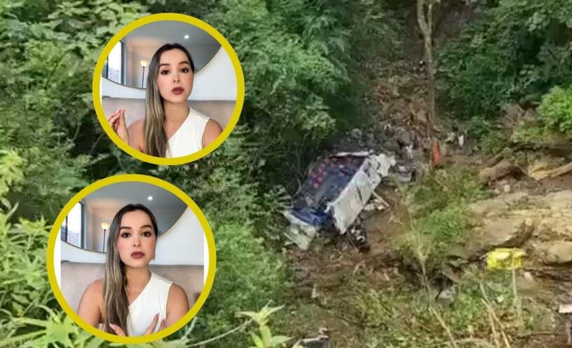 El video de la influencer que había presentado denuncia contra la empresa encargada del bus que se accidentó en Antioquia