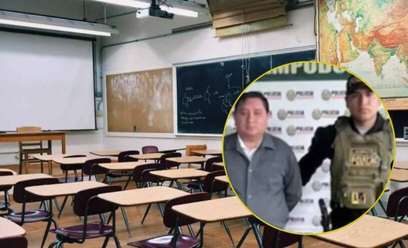 Profesor pedía fotos íntimas a sus alumnas para subir sus calificacioes