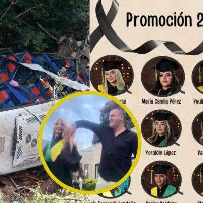 Último video que grabó un padre con su hija antes de que muriera en accidente en Antioquia