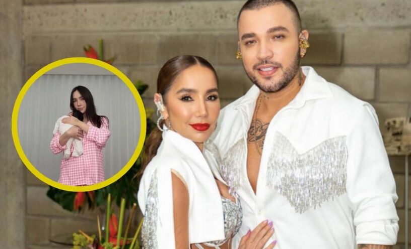 Paola Jara mostró video junto a su hija y se le ve un poco el rostro a la bebé