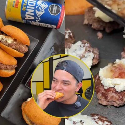 Este es el lugar en Bogotá donde puede comer hamburguesas de buñuelo